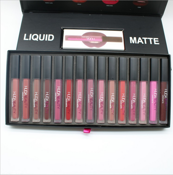 16 gift box set matte lipstick