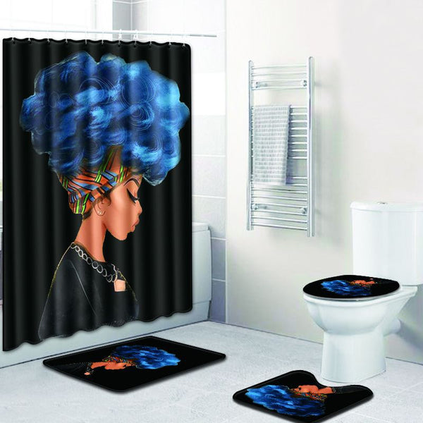 By Her Rules Shower Curtain Set