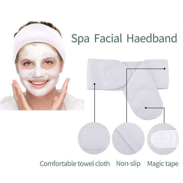 Towel Puff Makeup Face-Skin-Care Facial-Headband