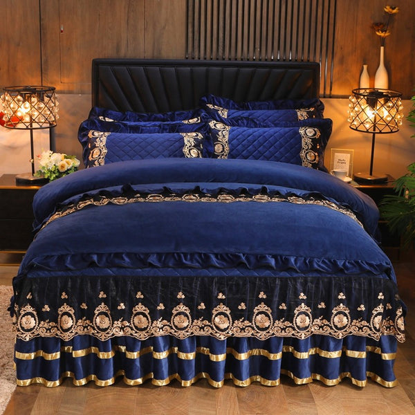 High End Lace Home Textiles Bed Set