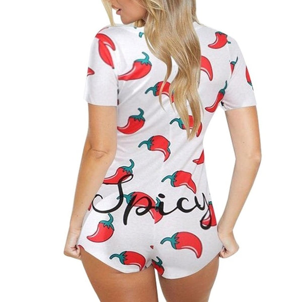 Sexy Bodysuit Short Romper Sleepwear