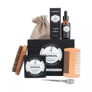 Premium Organic Beard Grooming Kit